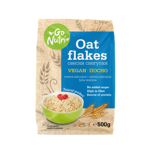 ВИТАЛИА ГО НУТРИ СНЕГУЛКИ ОВЕСНИ 500 ГР