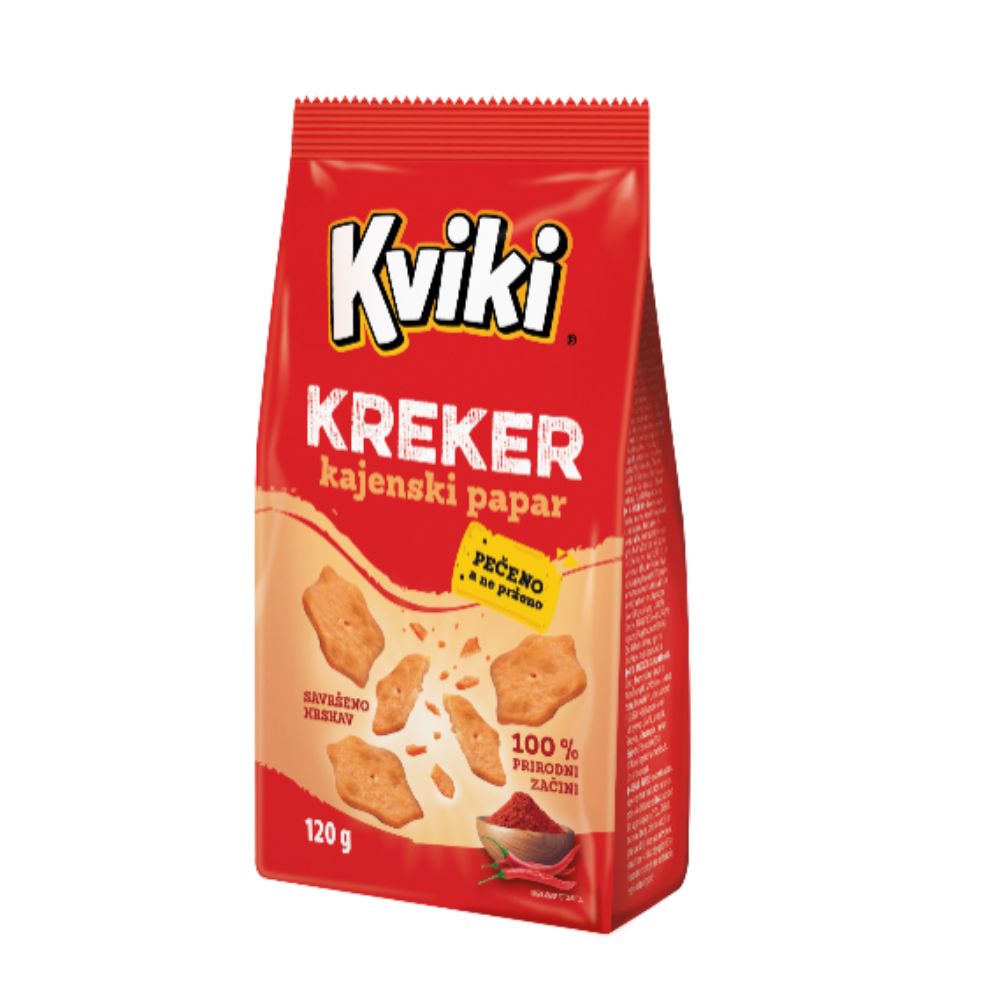 КРЕКЕРИ КВИКИ КАЈАНСКИ ПИПЕР 120ГР