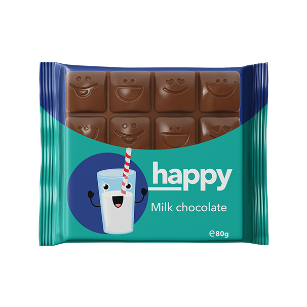 ВИТАМИНКА ХЕПИ МЛЕЧНО ЧОКОЛАДО 80 ГР