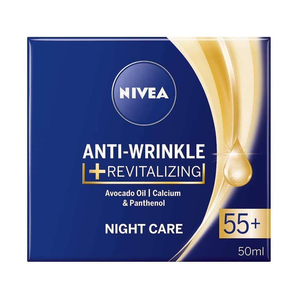 КРЕМА ЗА ЛИЦЕ ПРОТИВ БРЧКИ НИВЕА 50 МЛ НОЌНА 55+