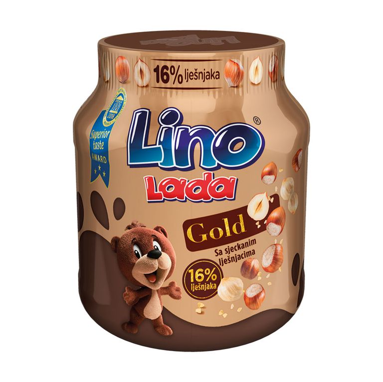 ПОДРАВКА ЛИНО ЛАДА ГОЛД КРЕМ СО СЕЦКАНИ ЛЕШНИЦИ 650 ГР