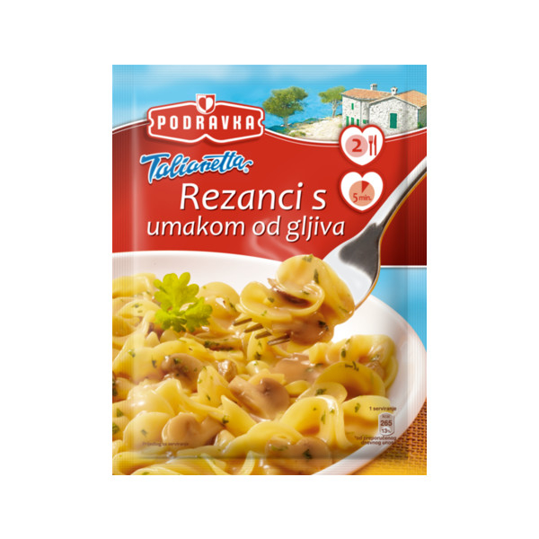 ПОДРАВКА РЕЗАНЦИ  СО СОС ОД ПЕЧУРКИ 140Г