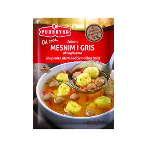 ПОДРАВКА СУПА СО МЕСНИ И ГРИЗ КНЕДЛИ