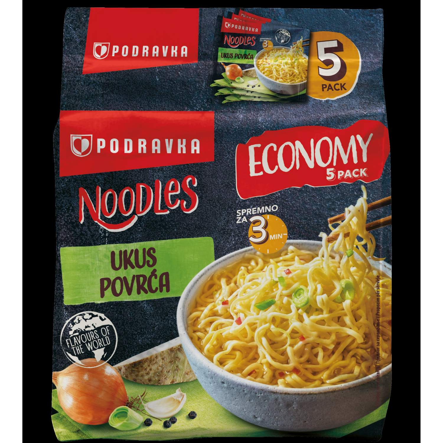 ТЕСТЕНИНИ ПОДРАВКА ФИНИ-МИНИ НУДЛИ ЗЕЛЕНЧУКОВИ 375 ГР