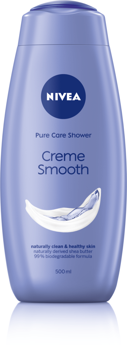 ГЕЛ ЗА ТУШИРАЊЕ НИВЕА КРЕМ СМУТ 500 МЛ.