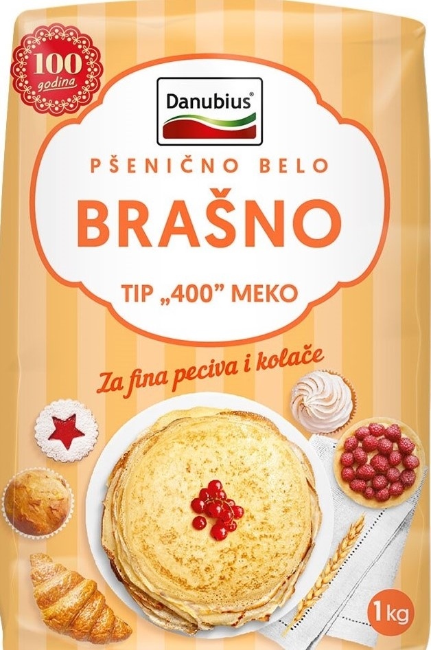 БРАШНО ДАНУБИУС МЕКО Т- 400 1 КГ