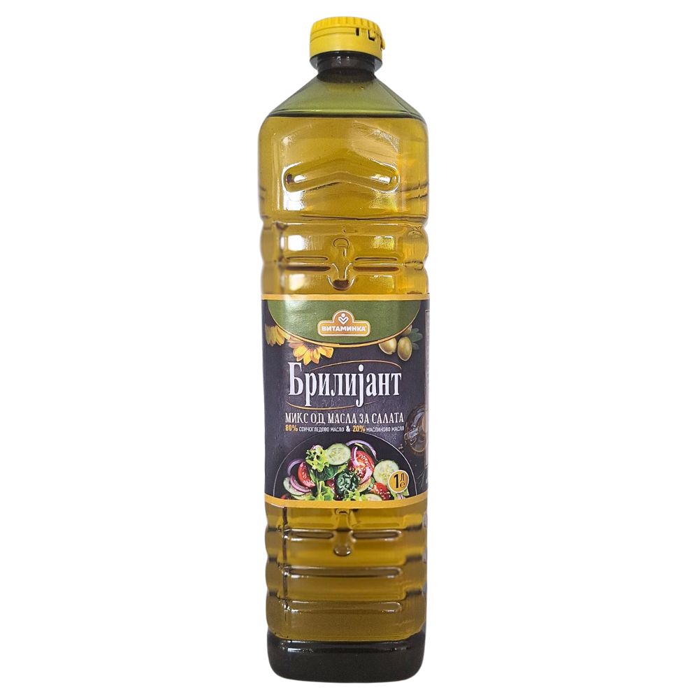 БРИЛИЈАНТ БЛЕНД МАСЛО ЗА САЛАТИ 1 Л