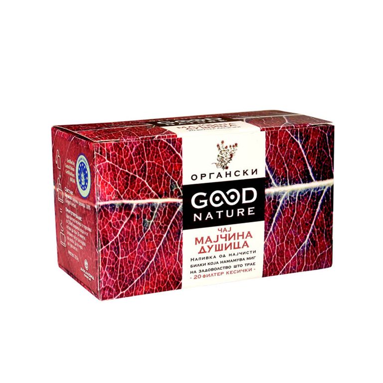 ГУД НАТУРЕ ЧАЈ ОРГАНИК МАЈЧИНА ДУШИЦА 20 / 1