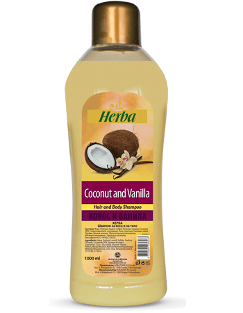 ХЕРБА ШАМПОН КОКОС 1 Л. АЛКАЛОИД