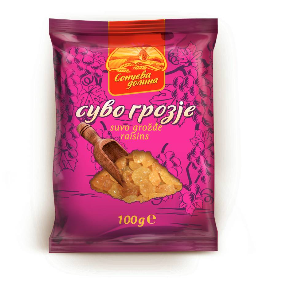 СОНЧЕВА ДОЛИНА СУВО ГРОЗЈЕ 100 ГР