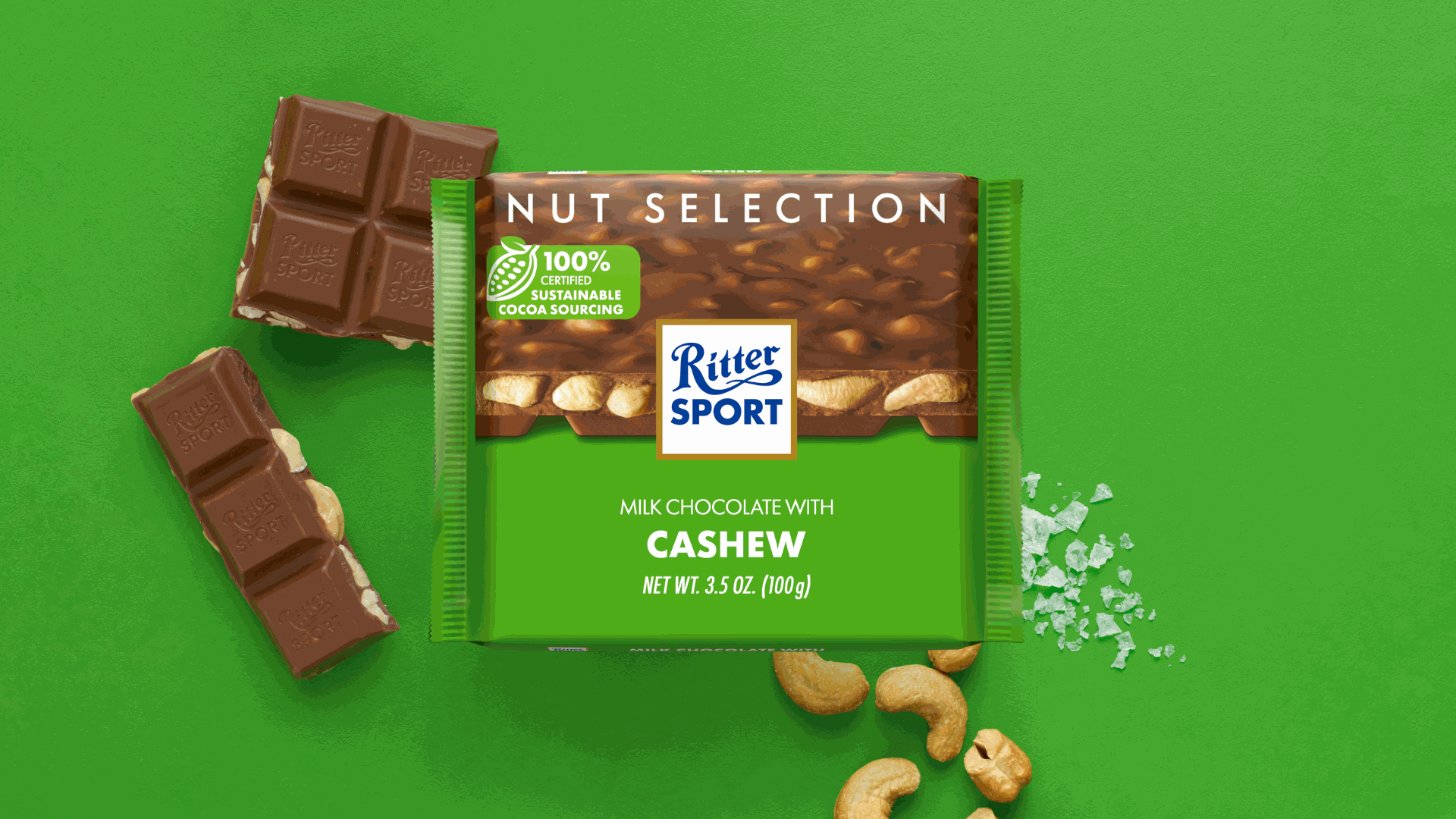 РИТЕР СПОРТ ЧОКОЛАДА ИНДИСКИ ОРЕВИ 100 ГР