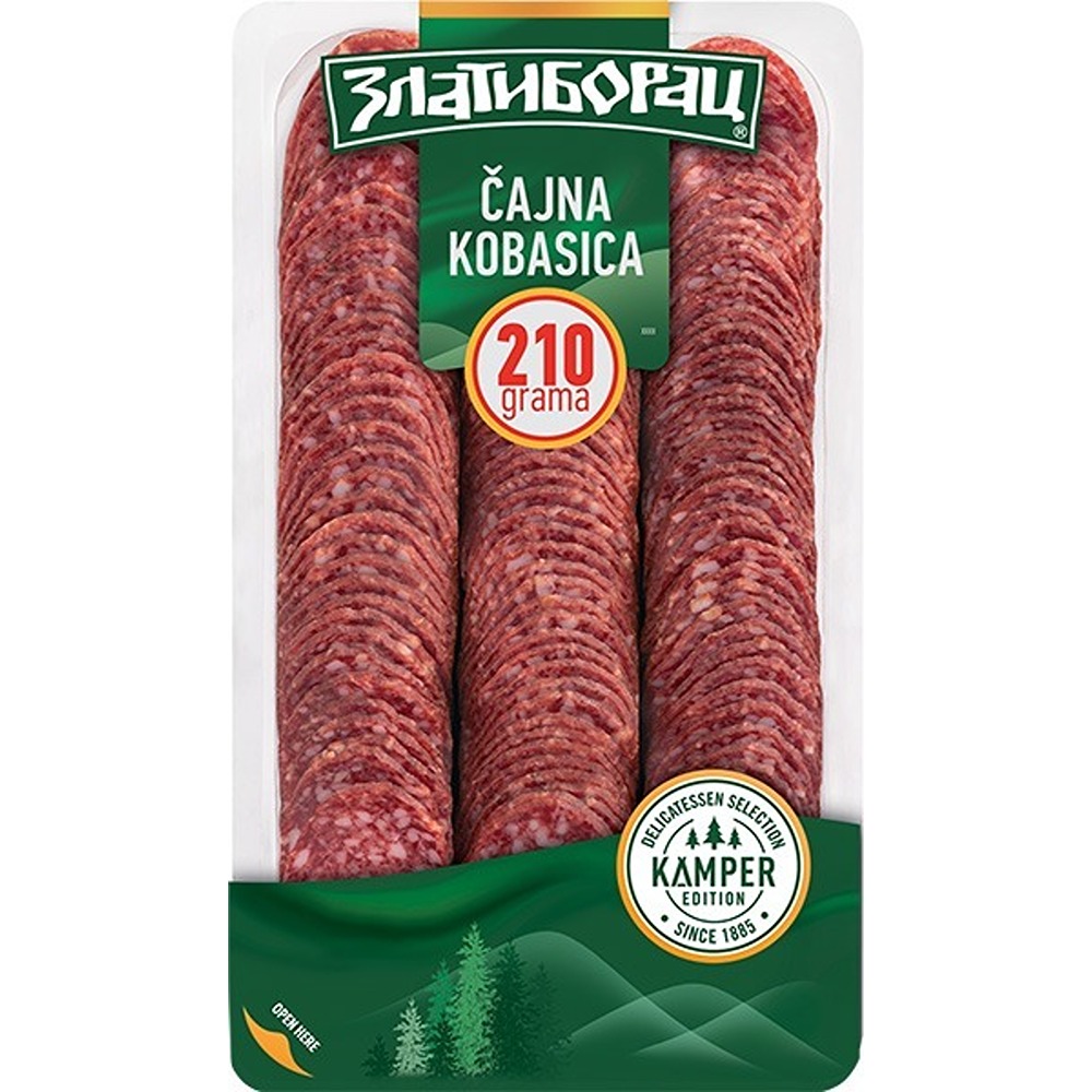 ЗЛАТИБОРАЦ ЧАЈНА КОЛБАСИЦА ФЕМИЛИ СЛАЈС 210 Г