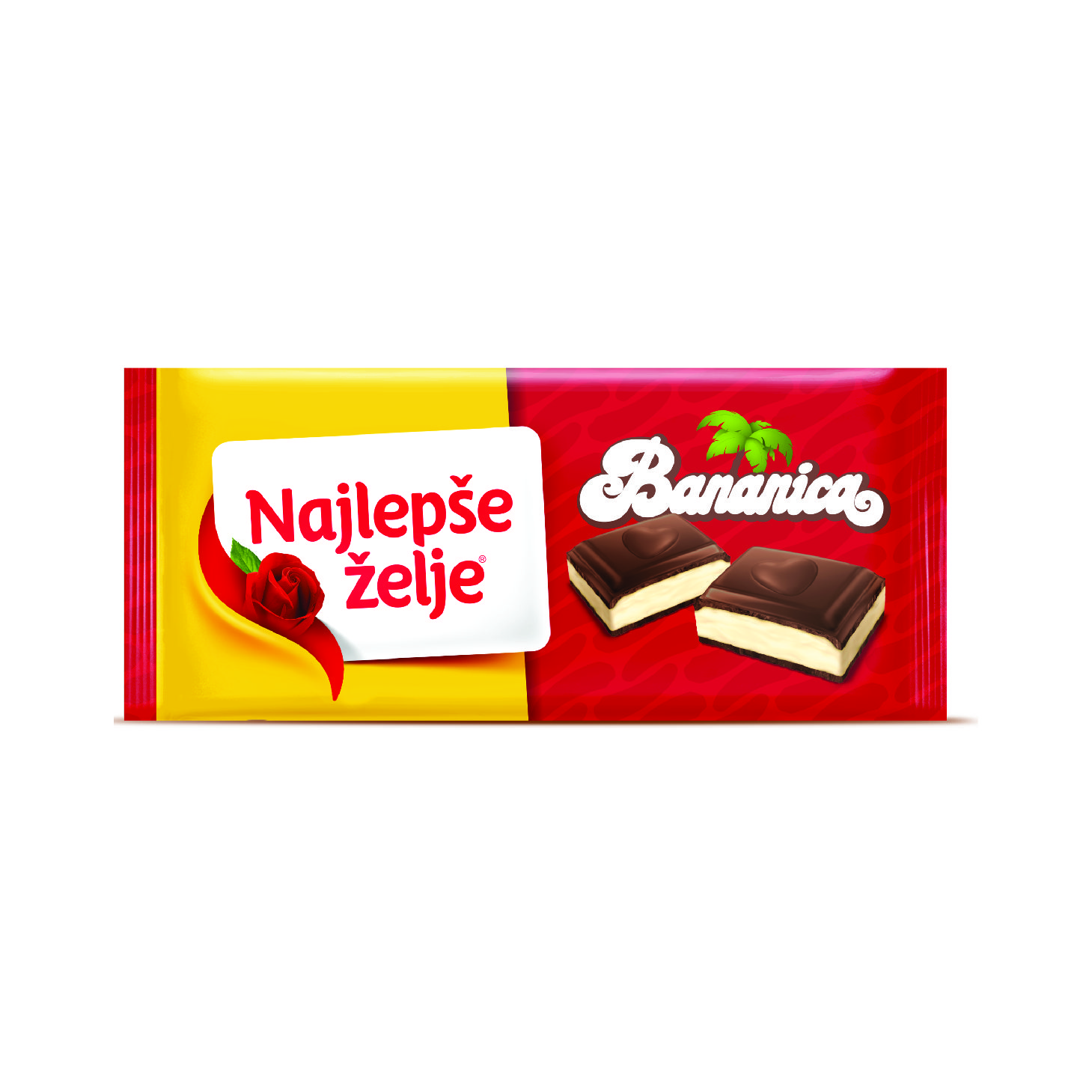 ЧОКОЛАДО НАЈЛЕПШЕ ЖЕЉЕ БАНАНИЦА 100 ГР