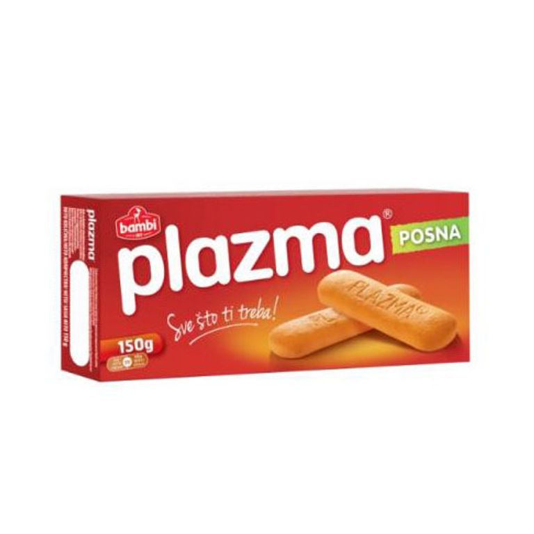 ПЛАЗМА БИСКВИТИ ПОСНИ 150 ГР