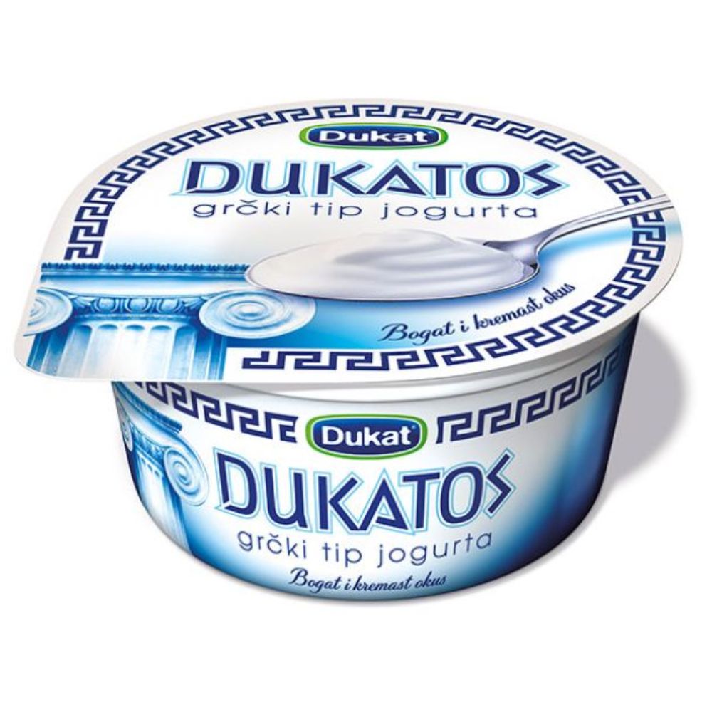 ЈОГУРТ ГРЧКИ ТИП НАТУР 150Г ДУКАТОС