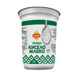 ЗДРАВЈЕ РАДОВО КИСЕЛО МЛЕКО 3,2 %ММ 400 ГР
