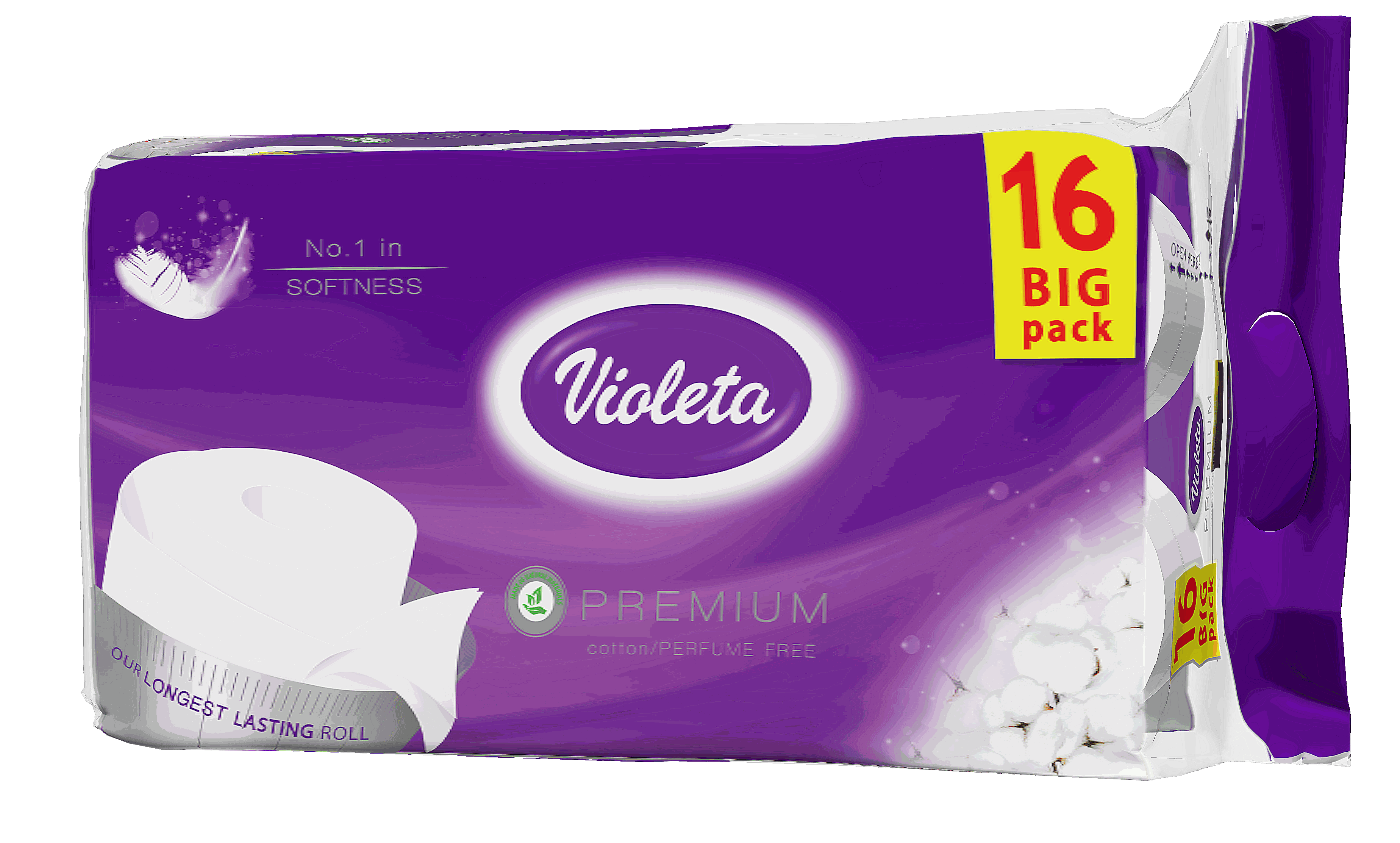 ВИОЛЕТА ТОАЛЕТНА ХАРТИЈА СТАНДАРД 3СЛ.12/1