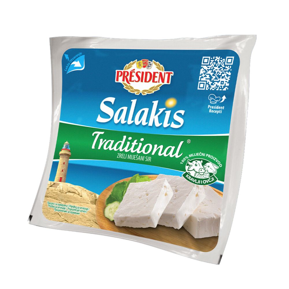 ПРЕЗИДЕНТ САЛАКИС МЕШАНО СИРЕЊЕ 550 ГР