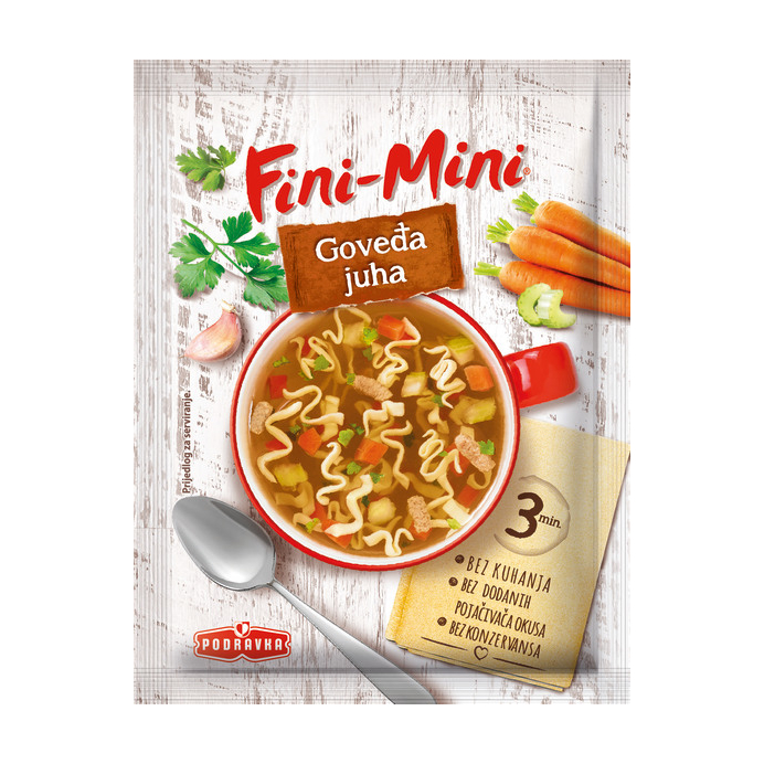 СУПА ПОДРАВКА ГОВЕДСКА ИНСТАНТ 18Г