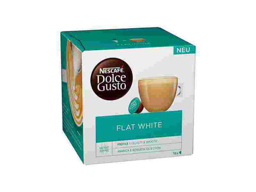 НЕСКАФЕ ДОЛЧЕ ГУСТО ФЛЕТ ВАЈТ КАПСУЛИ 16/1