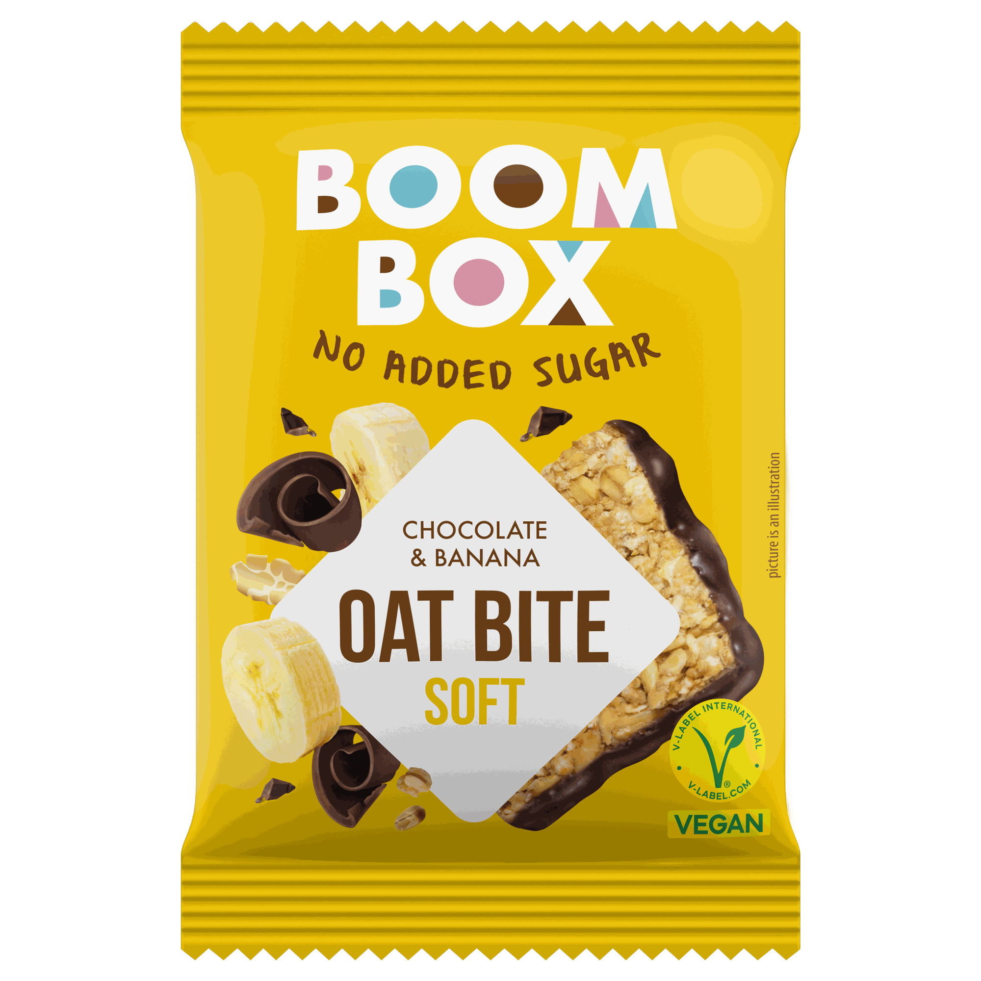 КОЛАЧЕ БУМ БОКС ОВЕСНО ЧОКЛАДО БАНАНА 20 ГР