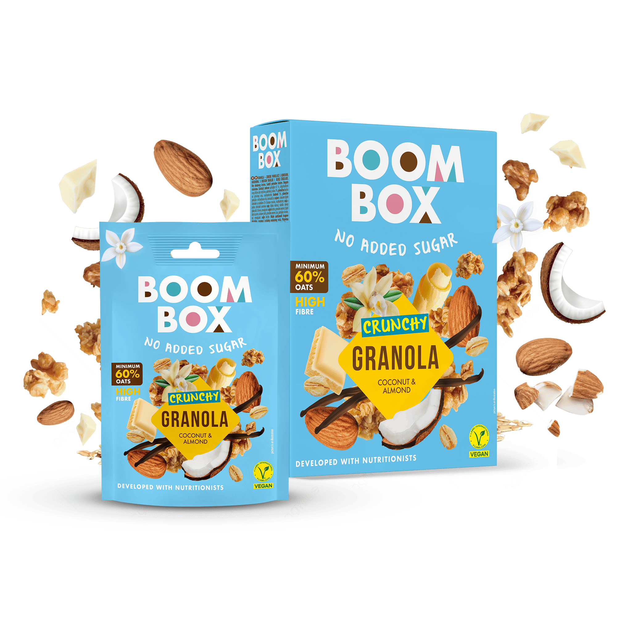 ОВЕСНО КОЛАЧЕ БУМ БОКС КОКОС БАДЕМ 20 ГР