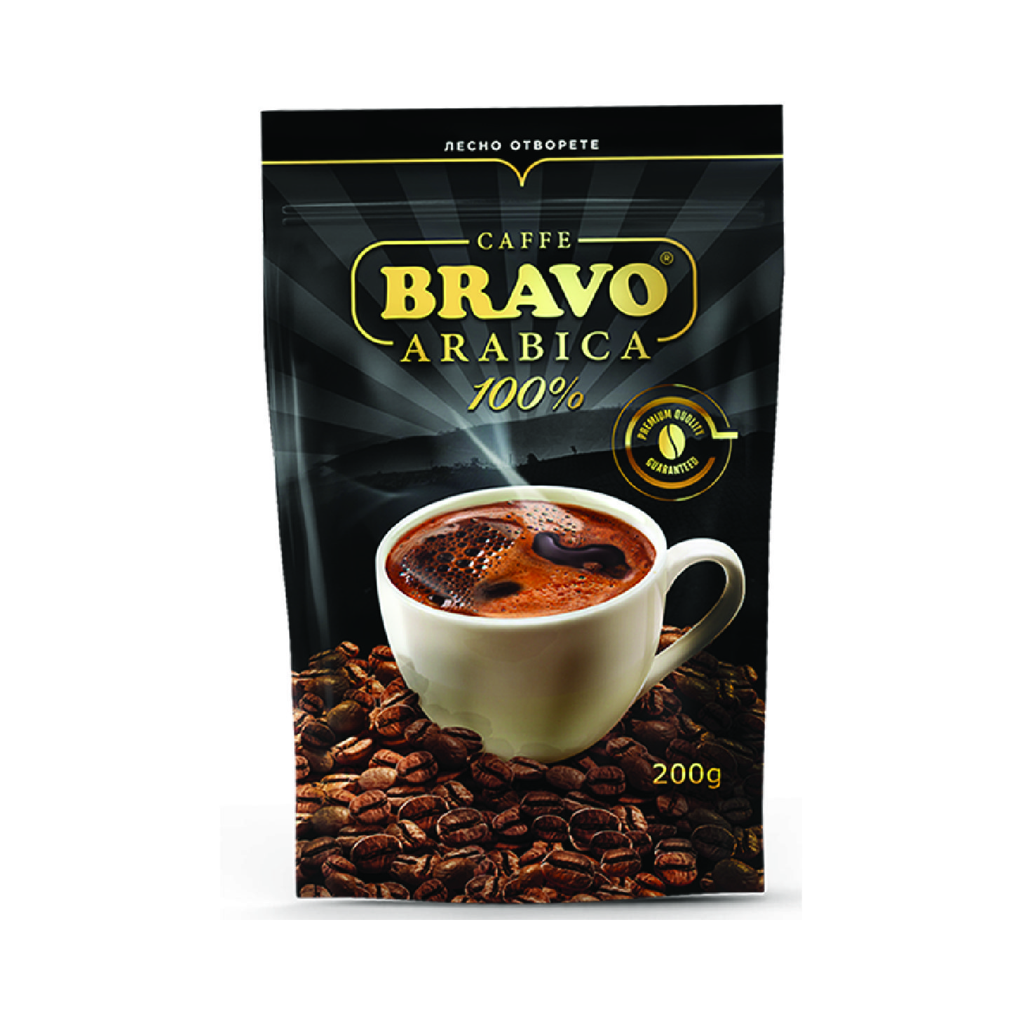БРАВО 100% АРАБИКА 200ГР