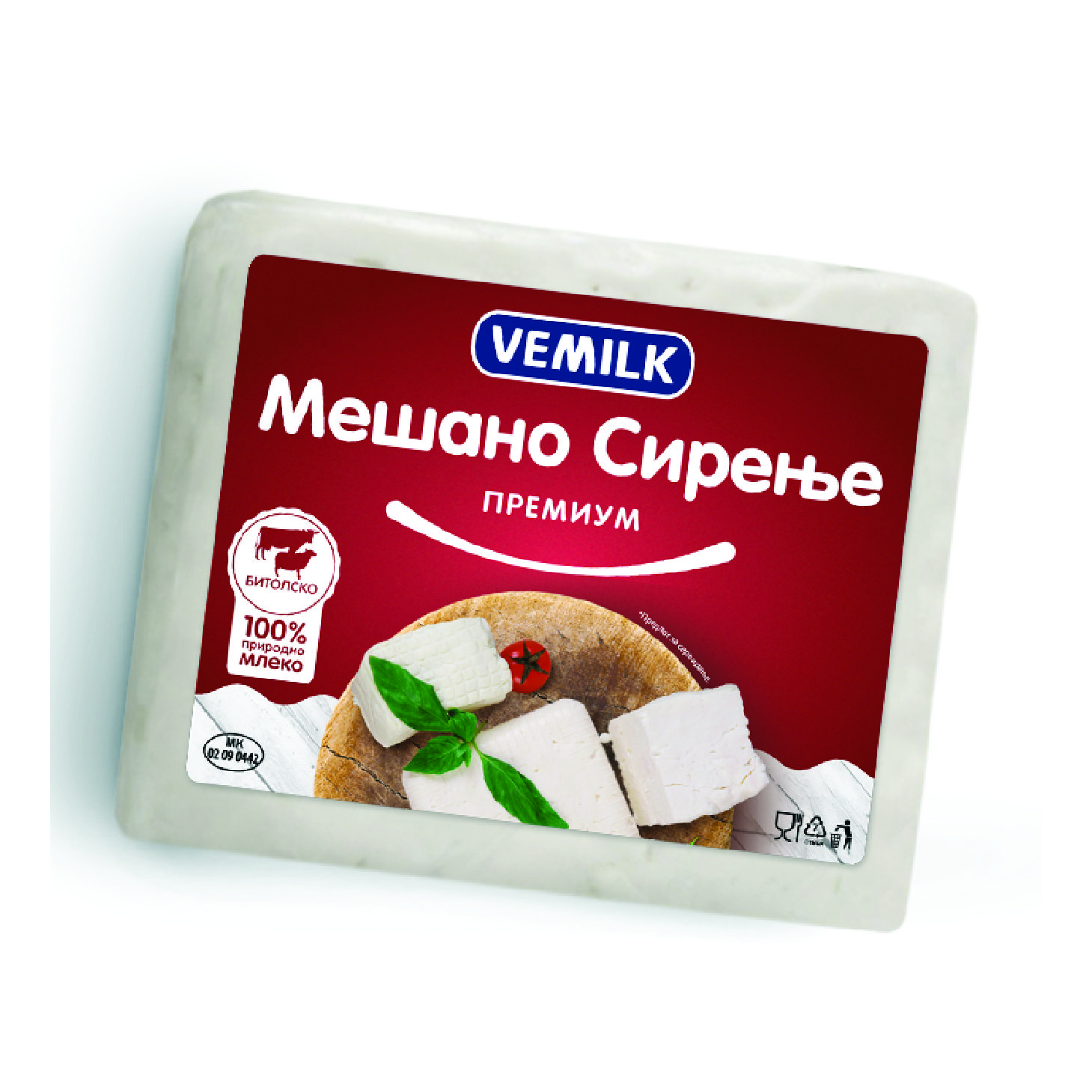 ВЕМИЛК МЕШАНО СИРЕЊЕ ВАКУМ КГ