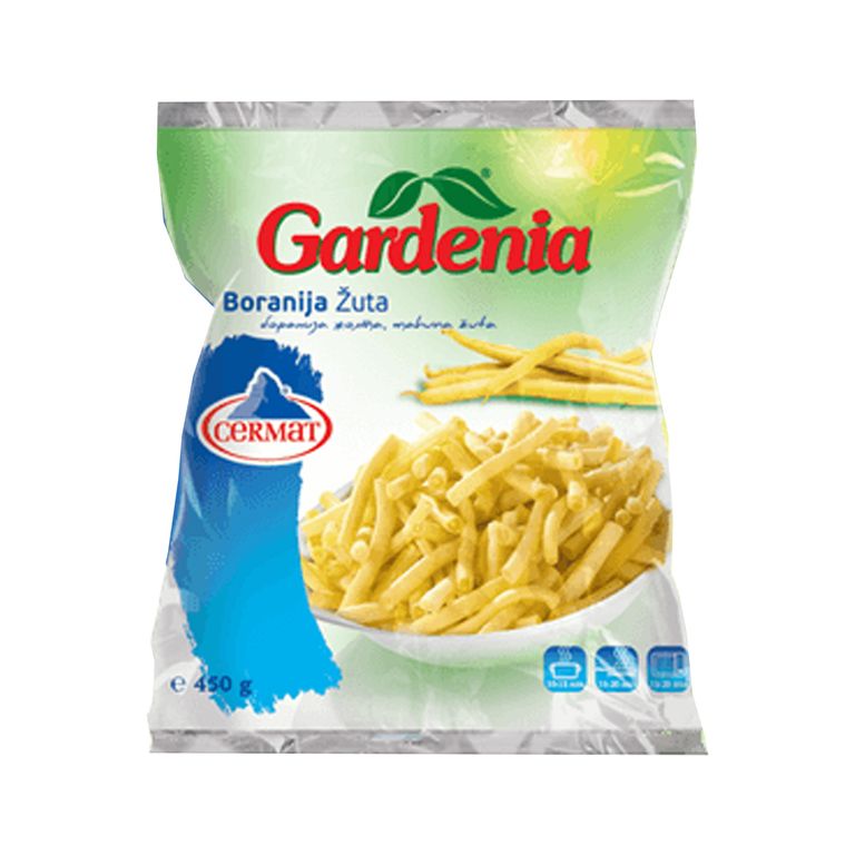 ЦЕРМАТ ГАРДЕНИА ЖОЛТА БОРАНИЈА 450 ГР (ЗАМРЗНАТО)