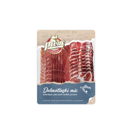 СУВОМЕСНАТО ПИВАЦ ДАЛМАТИНСКА ПЛАТА 240ГР 10/1