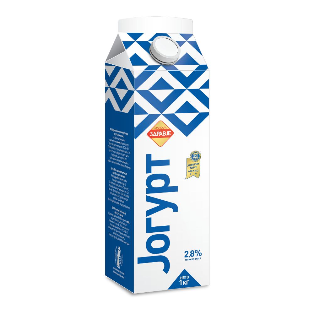 ЗДРАВЈЕ РАДОВО ЈОГУРТ 2,8% 1 Л