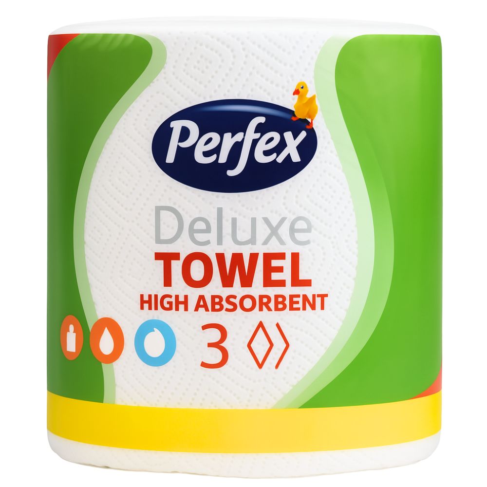 ХАРТИЈА ЗА КУЈНА ПЕРФЕКС ДЕЛУКС 3 СЛОЕВИ