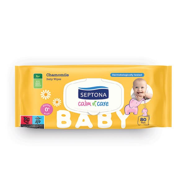СЕПТОНА СЕТ БЕБЕ ВЛАЖНИ МАРА КАМИЛ 3 Х 80 П