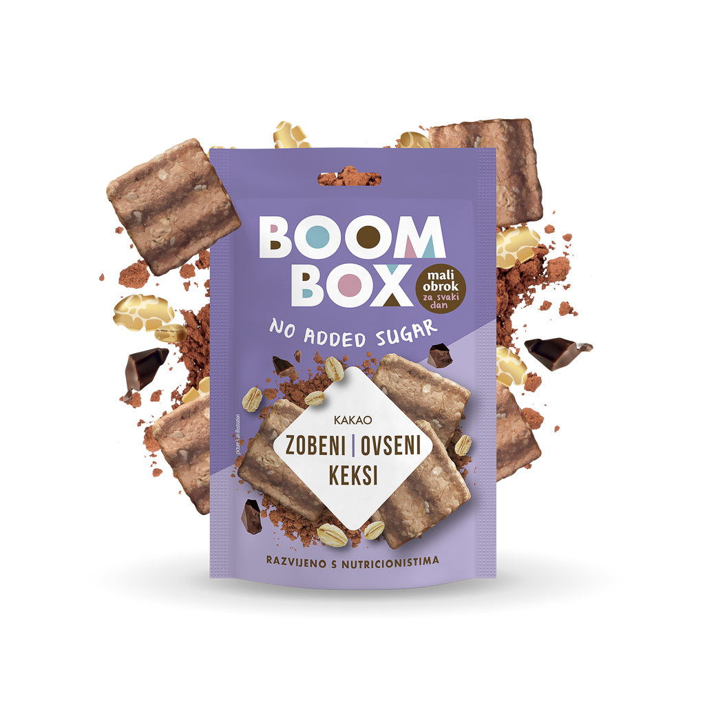 БУМ БОКС ОВЕСНА ДЕТСКА ГРАНОЛА КАКАО 300 ГР