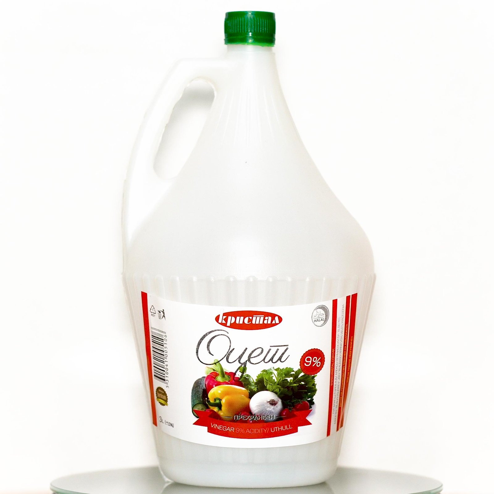 КРИСТАЛ ОЦЕТ 3 л. 9 %