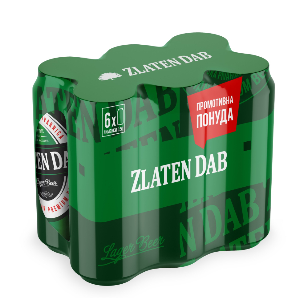ЗЛАТЕН ДАБ ЛИМЕНКА 6 Х 500 МЛ