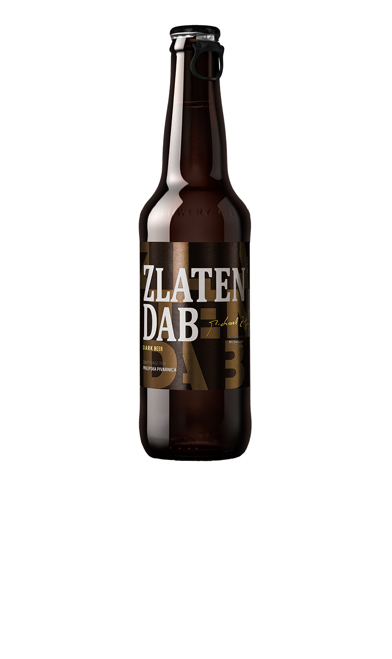 ЗЛАТЕН ДАБ ТЕМНО ПИВО 0.33 Л НЕПОВРАТ.