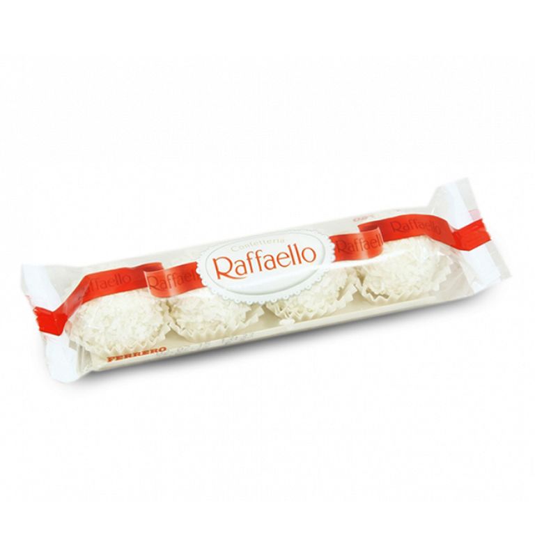 РАФАЕЛО ПРАЛИНИ СО КОКОС И БАДЕМ 4/1 40ГР