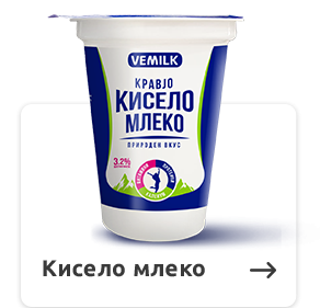 КИСЕЛО МЛЕКО ВЕМИЛК 3.2% 400ГР