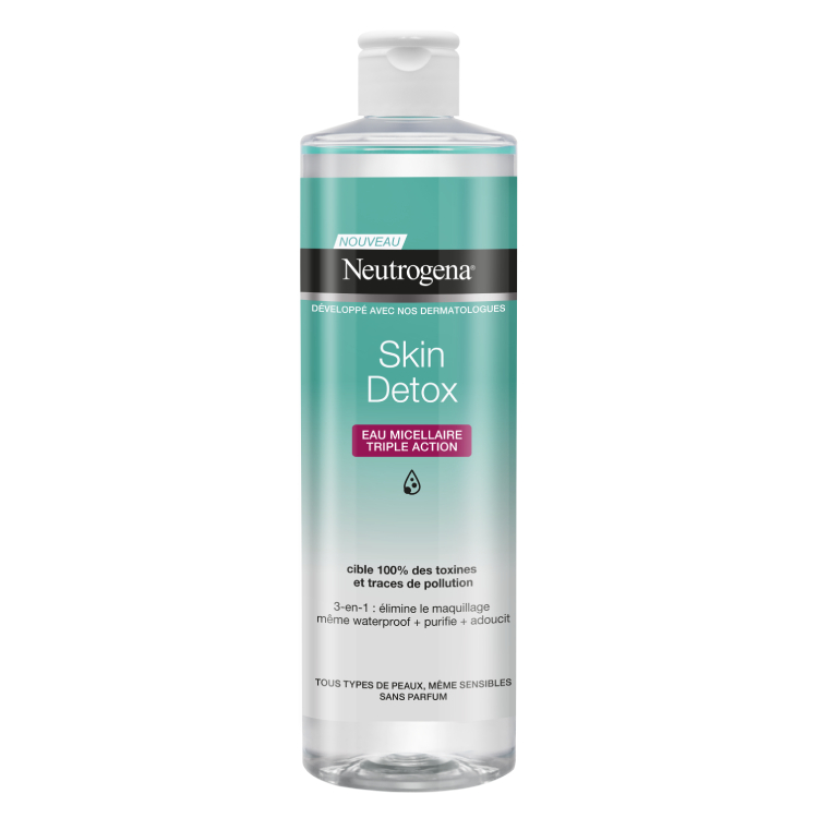 НЕУТРОГЕНА ДЕТОКС МИЦ ВОДА ЛИЦЕ 400 МЛ