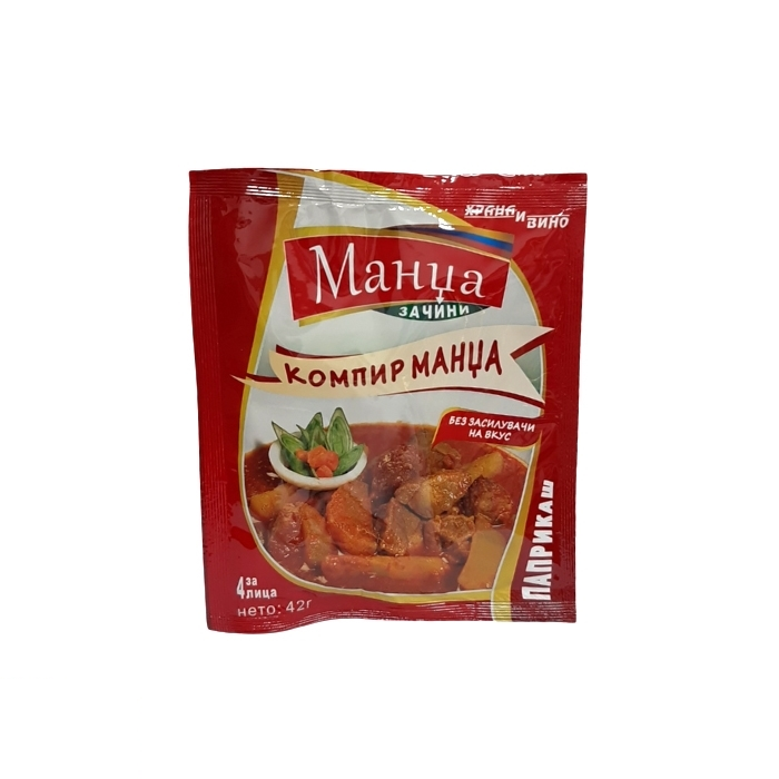 ХРАНА И ВИНО ЗАЧИН КОМПИР МАНЏА 42 ГР