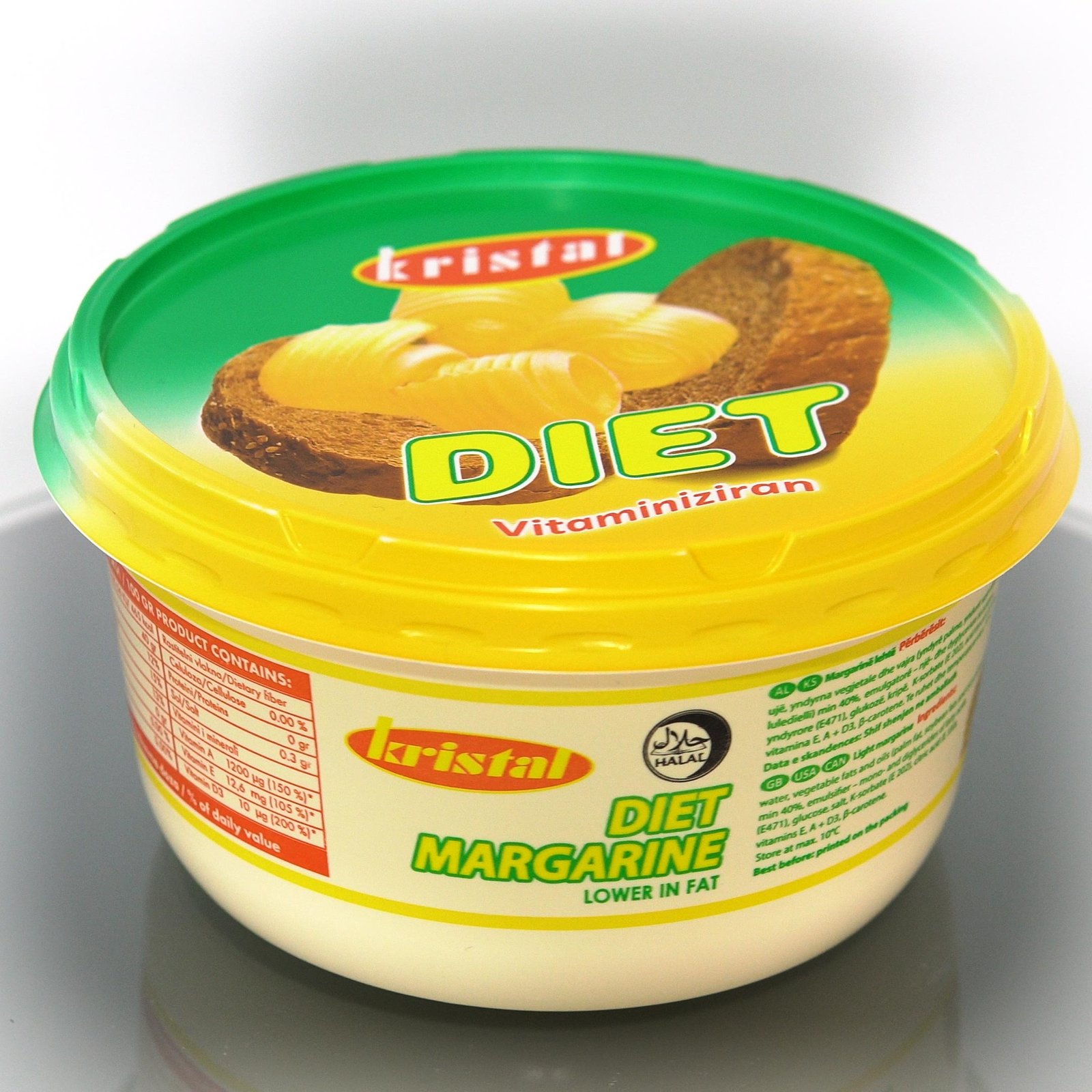 КРИСТАЛ МАРГАРИН ДИЕТ-ЛАЈТ 480 гр