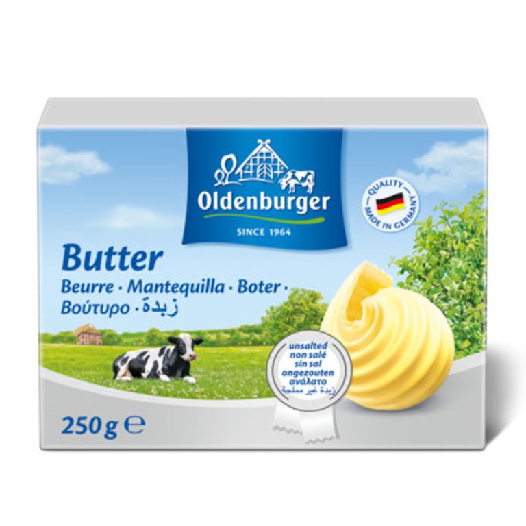 ОЛДЕНБУРГЕР СРЕБРЕН НЕСОЛЕН ПУТЕР 250 ГР