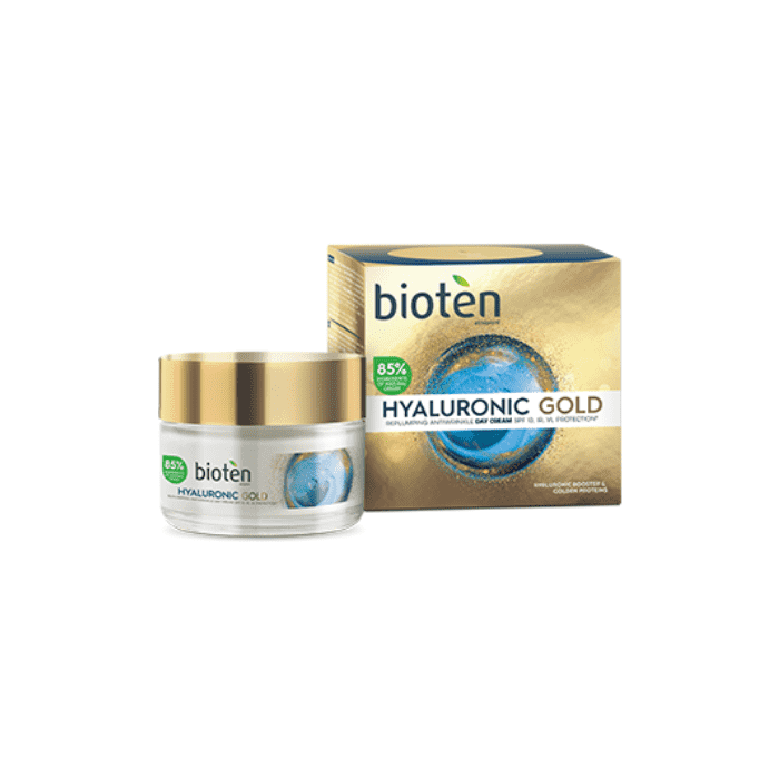 БИОТЕН ХИАЛОУ.ГОЛД ДНЕВНА КРЕМА 50МЛ