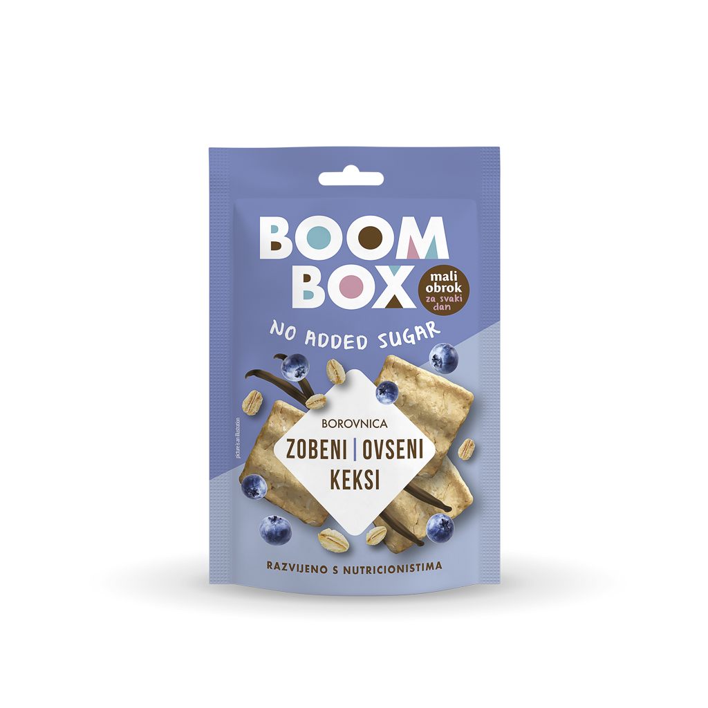 БУМ БОКС ОВЕСНИ КОЛАЧИ БОРОВНИЦА ВАНИЛА 50 ГР