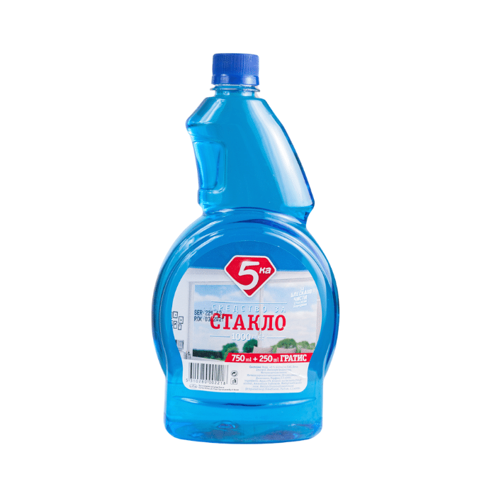 СРЕД ЗА СТАКЛО 5 КА 1 Л РЕФИЛ