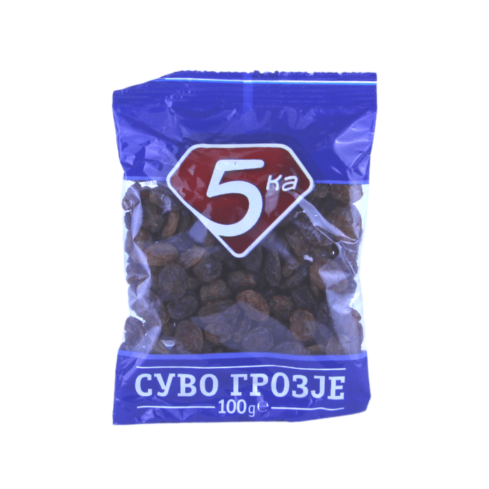 СУВО ГРОЗЈЕ 5 КА 100 ГР