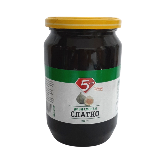 СЛАТКО 5 КА 920 ГР ДИВИ СМОКВИ
