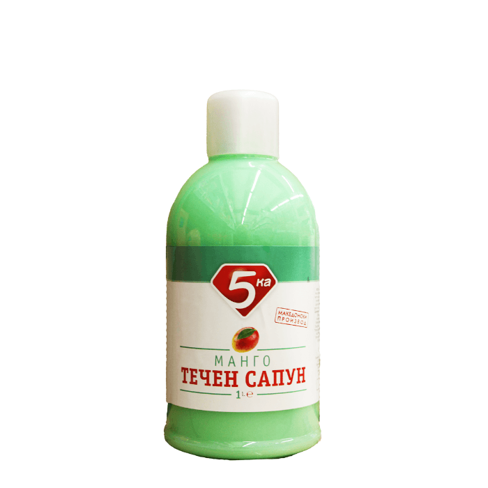 САПУН ТЕЧЕН 5 КА 1 Л МАНГО