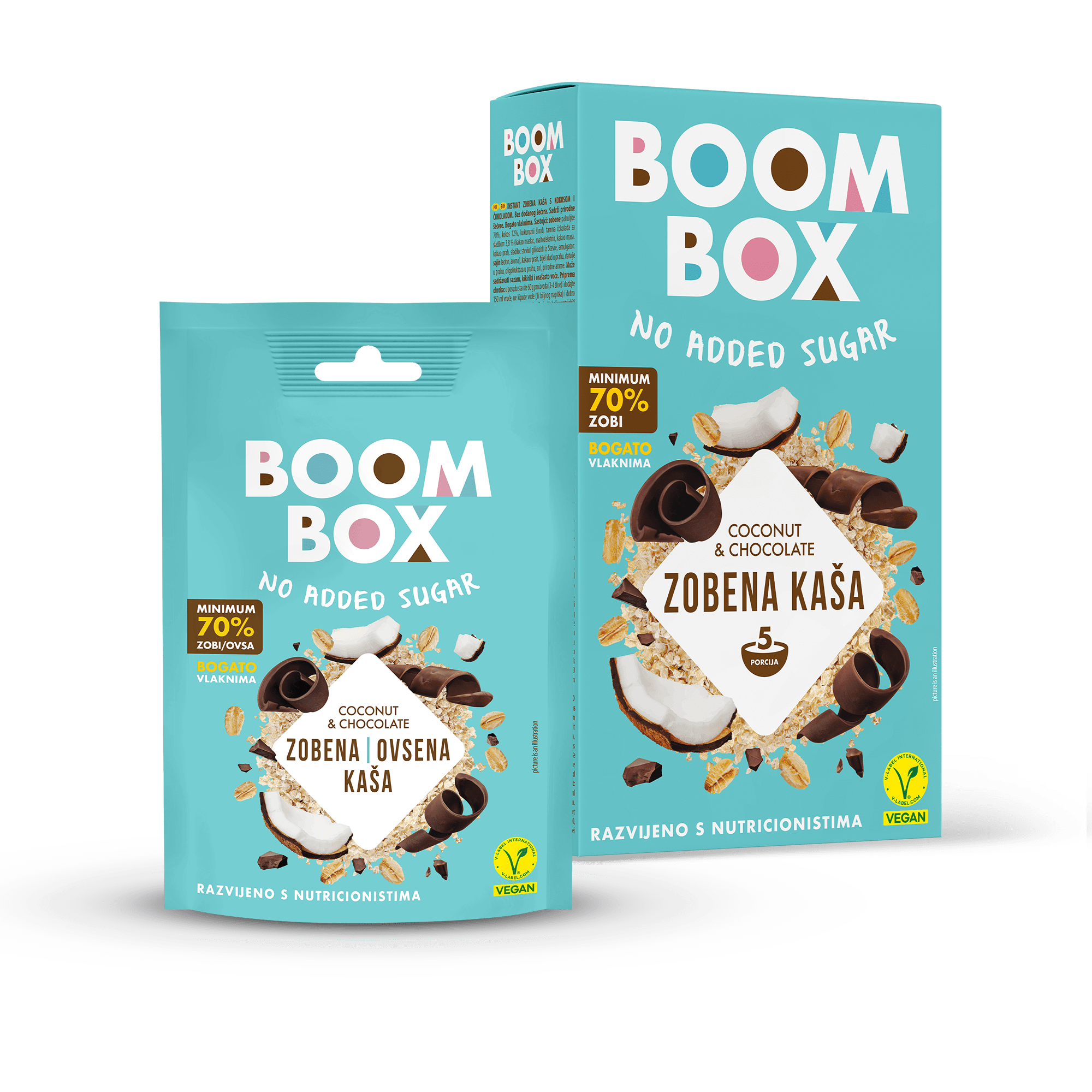 БУМ БОКС КАША ОВЕСНА СО КОКОС ЧОКО 60 ГР